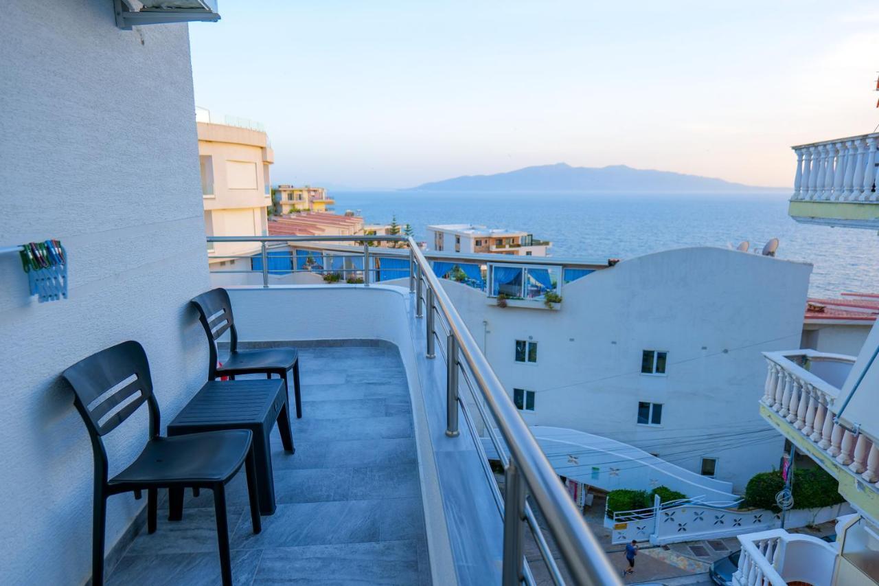 Gjoka Apartments, In Front Of Bougainville Bay Sarandë Eksteriør bilde